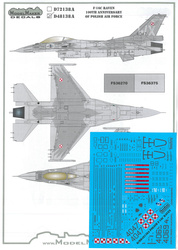 ModelMaker D48138A F-16C Raven 100th Anniversary of Polish Air Force zestaw kalkomanii w skali 1:48