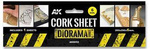AK-8052 Podkład korkowy - Cork Sheet 200x300x6mm