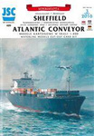 Model kartonowy JSC 409 Okręty Atlantic Conveyor, Sheffield