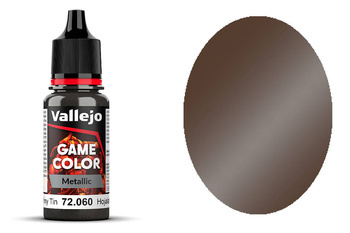 Farba Vallejo Game Color 129 72060 Metallic Tinny Tin