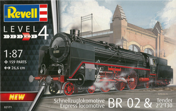 Model do sklejenia Revell Express locomotive BR 02 - Tender 2'2'T30