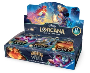 Disney Lorcana Whispers in the Well Booster Display / Box