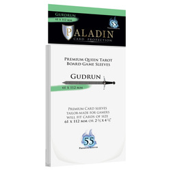 Koszulki ochronne Paladin Gudrun 61x112 mm Premium French Tarot