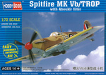 Hobby Boss 80214 Spitfire MKVb/Trop model plastikowy do sklejenia i pomalowania dla początkujących