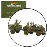 Bolt Action British Airborne Jeep & Trailer