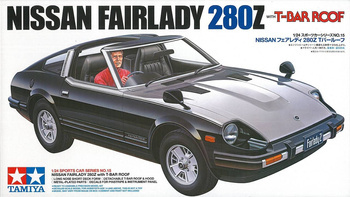 Tamiya 24015 Nissan Fairlady 280Z T-Bar Roof model plastikowy do sklejenia i pomalowania