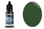 Vallejo 77155 True Metallic Metal 155 Shade Amber Green
