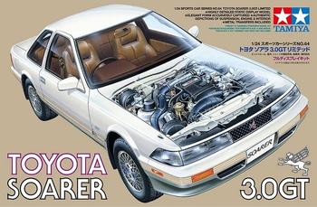 Tamiya 24064 Toyota Soarer 3.0GT-Limited model plastikowy do sklejenia i pomalowania