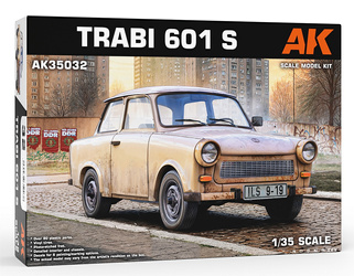 AK-Interactive 35032 Trabi 601 S model plastikowy do sklejenia i pomalowania