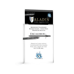 Koszulki Paladin Sleeves Excalibur Premium 63,5x88 mm Modified Standard Board Game CCG Plus