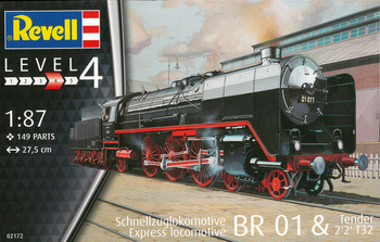 Model do sklejenia Revell Express locomotive BR 01 - Tender 2'2'T32