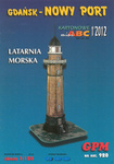 Model kartonowy GPM 920 Gdańsk Nowy Port - Latarnia morska