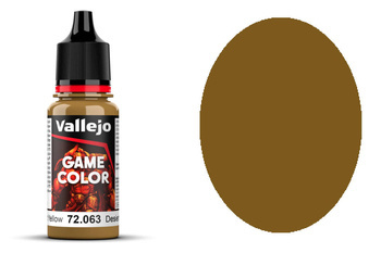 Farba Vallejo Game Color 60 72063 Desert Yellow