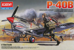 Academy 12456 P-40B model plastikowy do sklejenia i pomalowania