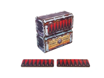 Micro Art H00267 Warhammer 40.000 WTC Imperial Containers Fenris (2 sztuki) (28 mm) - kontenery