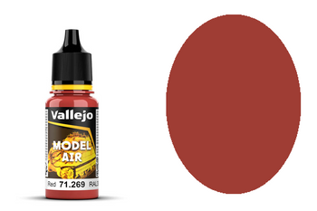Farba Vallejo Model Air 71269 Red RAL3000