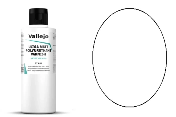 Farba Vallejo 27653 Lakier bezbarwny ultra matowy Polyurethane Ultra Matt Varnish