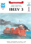 Model kartonowy JSC 107 Statek ewakuacyjny Ibeev 3