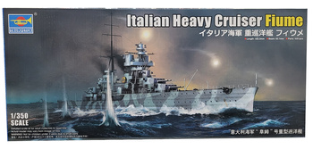 Trumpeter 05348 Italian Heavy Cruiser Fiume model plastikowy do sklejenia