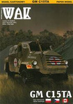 Model kartonowy WAK 11-12/12 Transporter opancerzony GM C15TA