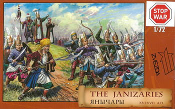 Zvezda 8050 The Janizaries XVI-XVII A.D. zestaw plastikowych figurek do sklejenia i pomalowania
