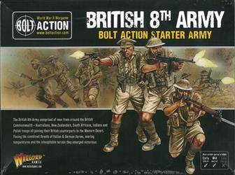 Bolt Action British 8th Army - Starter Army