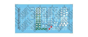 Kalkomania Bolt Action WGB-DEC-051 Japanese Armour Markings