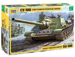Zvezda 3688 SU-100 Soviet Tank Destroyer
