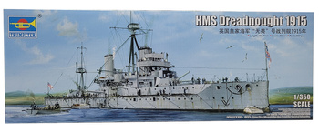 Trumpeter 05329 HMS Dreadnought 1915 model plastikowy do sklejenia