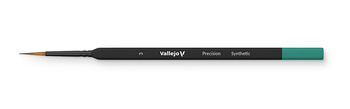 Vallejo Brushes B03003 Precision size 3 pędzel pędzel okrągły z trójkątnym trzonkiem