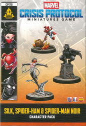 Marvel Crisis Protocol CP170 Silk, Spider-Ham & Spider-Man Noir Character Pack