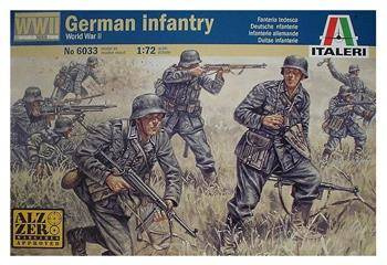 Italeri 6033 German Infantry zestaw plastikowy do sklejenia i pomalowania