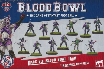 Blood Bowl Dark Elf Team / The Naggaroth Nightmares - drużyna mrocznych elfów