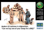 Master Box 35131 Modern Us tankmen in Afganistan