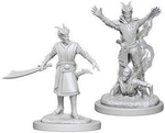 D&D Male Tiefling Warlock - Nolzur's Miniature
