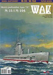 Model kartonowy WAK 2/16  Okręty podwodne typu M-XII