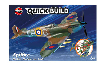 Airfix Quickbuild Spitfire Plastikowy model do składania, klocki
