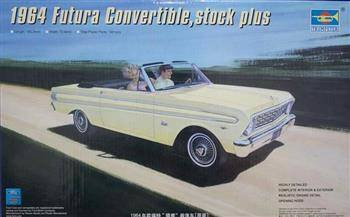 Trumpeter 02509 1964 Futura Convertible, stock +