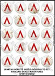 Hail Caesar Kalkomania SPARTAN(WG)2 Spartan Shields Designs 1