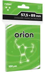 Koszulki ochronne Rebel 57,5x89 mm Standard American Orion Premium