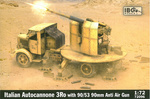 IBG 72096 3Ro Autocannone 90/53 with 90mm AA Gun