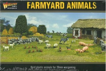 Farmyard Animals - zwierzęta hodowlane w skali 28mm (1:56)