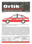 Orlik A030 FSO Polonez ATU Plus Straż prosty model kartonowy do sklejenia
