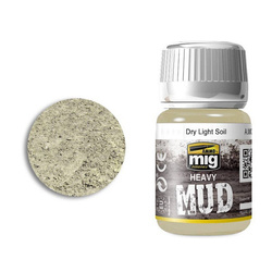 AMMO MIG 1700 Heavy mud - Dry light soil 35 ml.