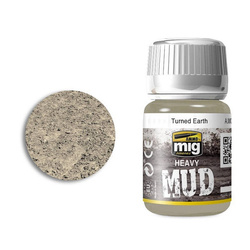 AMMO MIG 1702 Heavy mud - Turned earth 35 ml.