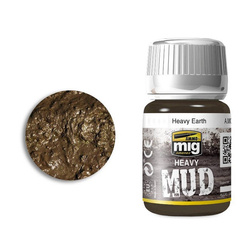 AMMO MIG 1704 Heavy mud - Heavy earth 35 ml.