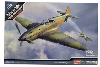 Academy 12343 Yakovlev Yak-1 "Battle of the Stalingrad" model plastikowy do sklejenia i pomalowania