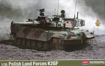 Academy 13560 Polish Land Force K2GF model plastikowy do sklejenia i pomalowania