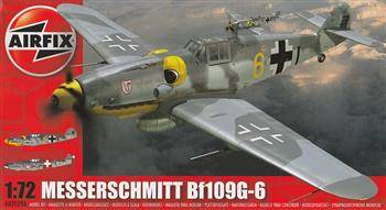 Airfix 02029A Messerschmitt Bf-109G-6