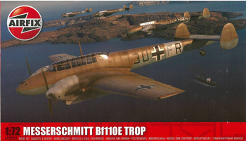 Airfix A03081A Messerschmitt Bf110E Trop model plastikowy do sklejenia i pomalowania